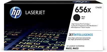 TONER BLACK 656X  M652DN M653 27K CF460X HP