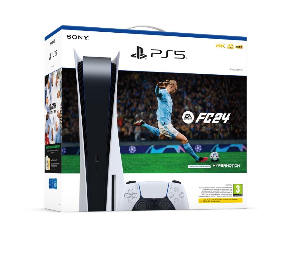PLAYSTATION 5 CONSOLE BLU-RAY CFI-1216A EA SPORTS FC24 SONY