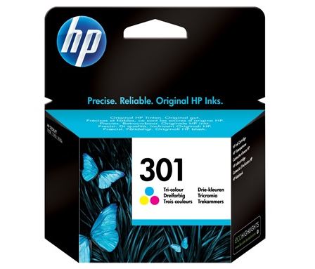 HP 301 Tri-color Original Ink Cartridge