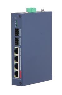 Switch DAHUA CHS4206-4ET-90 Switch type Managed Switch layer L2 Form factor Desktop 4xRJ-45 ports RJ-45 Ports Type Fast Ethernet  10 100  4xFast Ethernet  copper  ports quantity Power over Ethernet  PoE  Yes Total Power over Ethernet  PoE  budget 90 W CHS4206-4ET-90