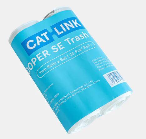 CAT LITTER BOX ACC TRASH BAGS 2ROLLS CL-TB-01 CATLINK