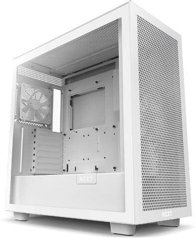 Case NZXT H7 Flow MidiTower ATX EATX MicroATX MiniITX Colour White CM-H72FW-01