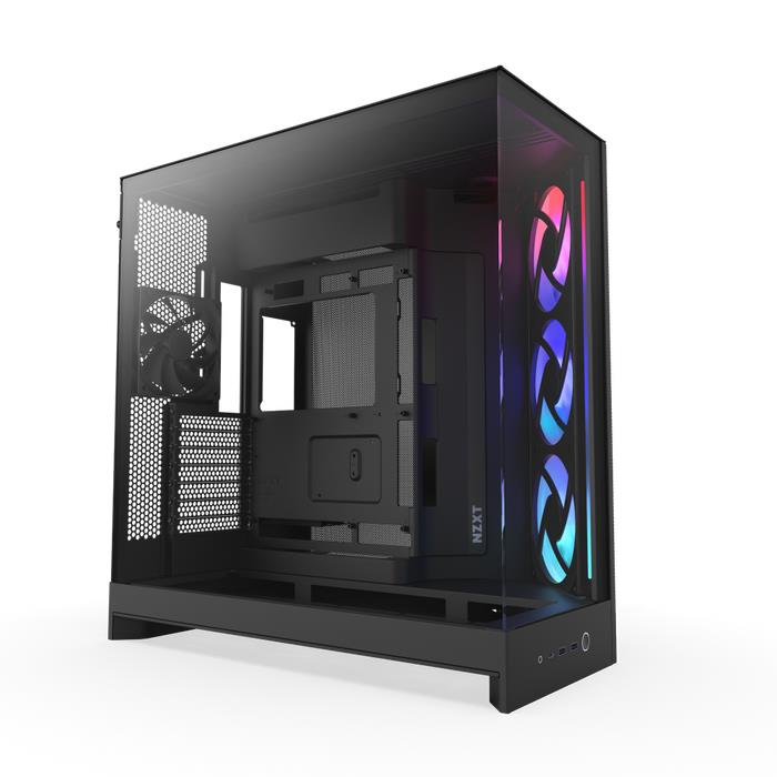 NZXT PC case H9 Flow RGB 2025 black
