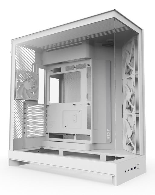 NZXT PC case H9 Flow 2025 white