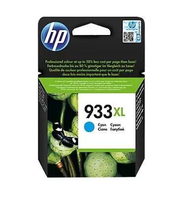 INK CARTRIDGE CYAN NO.933XL 14ML CN054AE HP