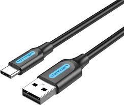 CABLE USB-C TO USB2 0 0 5M BLACK COKBD VENTION