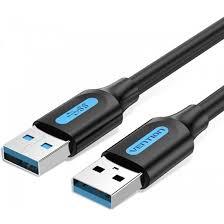 CABLE USB3 0 MALE TO MALE 0 5M BLACK CONBD VENTION
