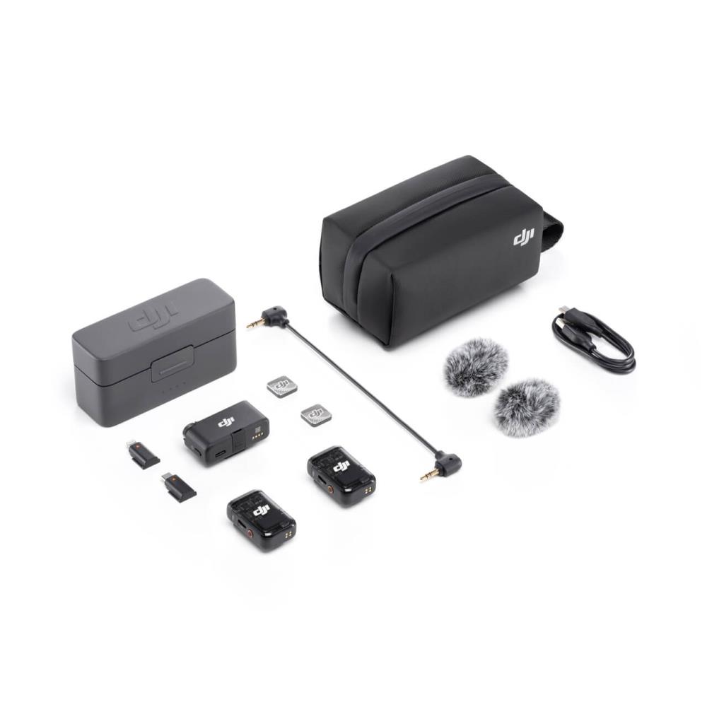 CAMERA ACC MIC 2 2TX 1RX CASE CP RN 00000324 02 DJI