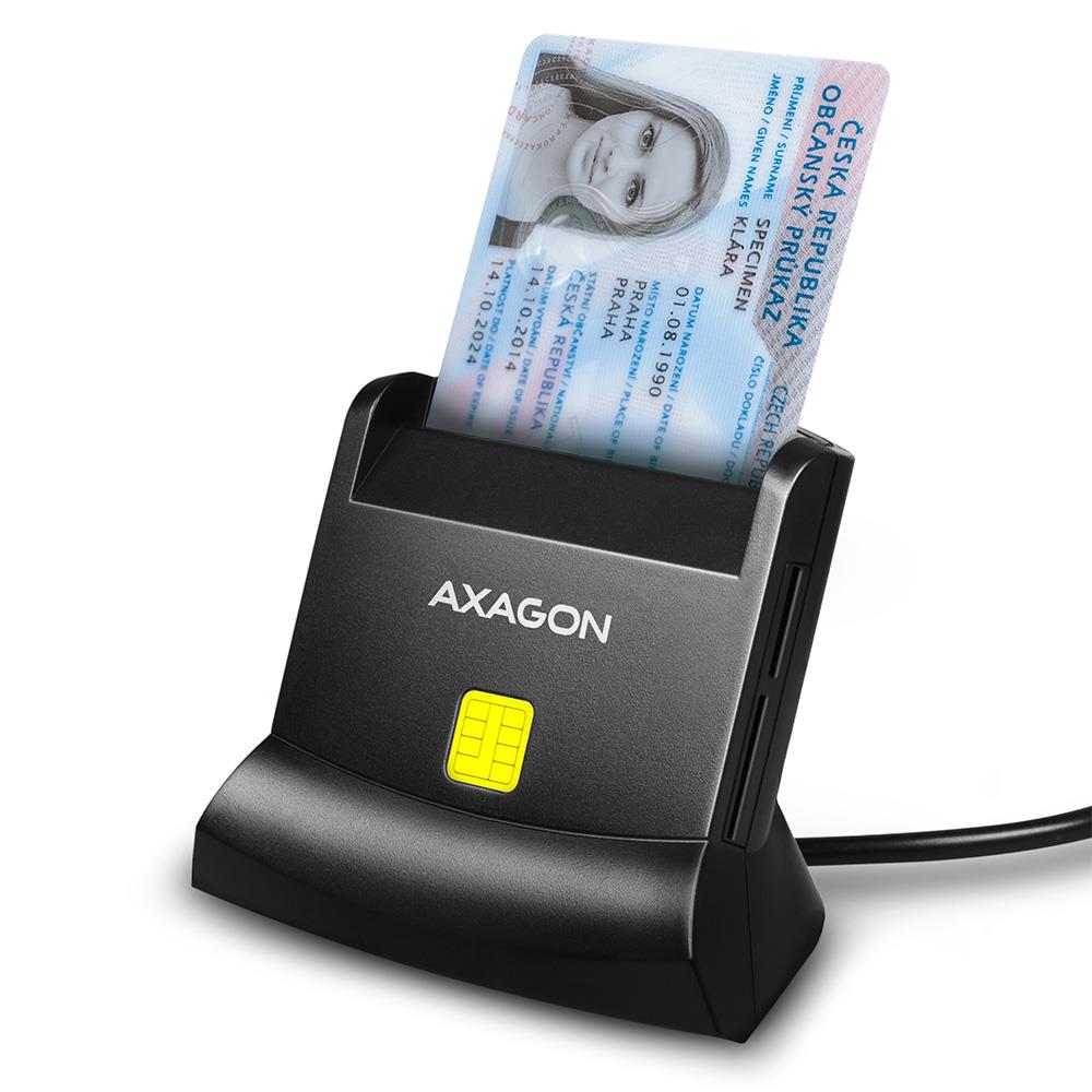 CARD READER STAND SMARTCARD USB2 0 CRE-SM2 AXAGON