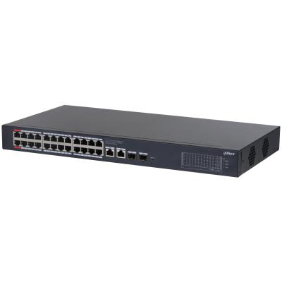 Switch DAHUA CS4228-24GT-240 Desktop pedestal Rack 2xSFP 26xRJ45 240 Watts CS4228-24GT-240
