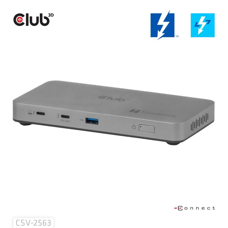I O HUB THUNDERBOLT 5IN1 180W CSV-2563 CLUB3D