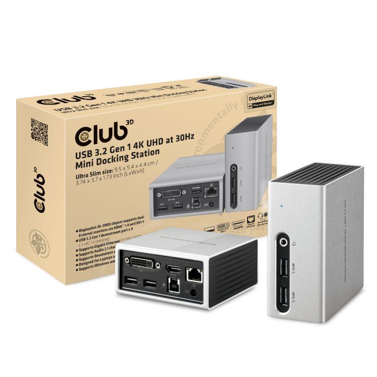 NB ACC DOCKING STATION USB CSV-3104D CLUB3D