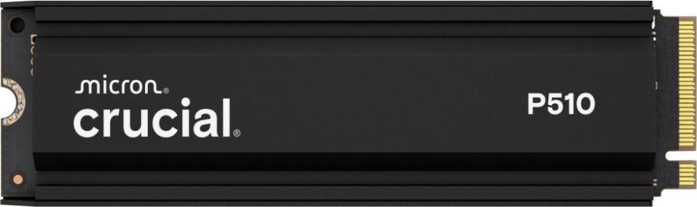 SSD CRUCIAL P510 1TB M 2 PCIe Gen5 NVMe TLC Write speed 9500 MBytes sec Read speed 11000 MBytes sec TBW 600 TB CT1000P510SSD5