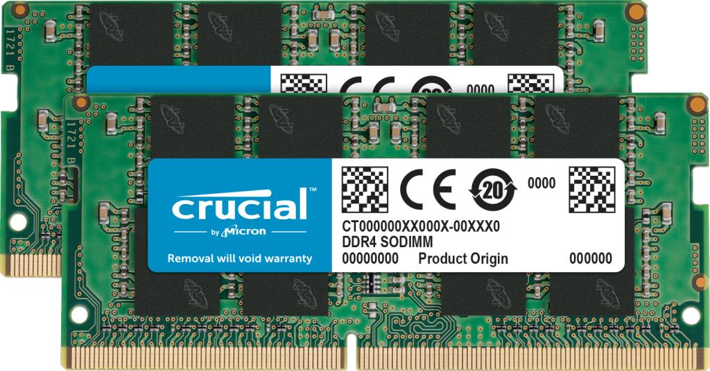 NB MEMORY 32GB PC25600 DDR4 SO KIT2 CT2K16G4SFRA32A CRUCIAL