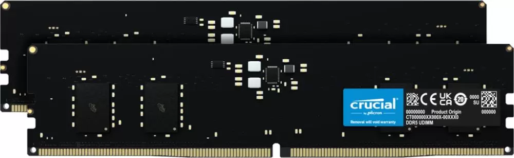 MEMORY DIMM 16GB DDR5-4800 KIT2 CT2K8G48C40U5 CRUCIAL