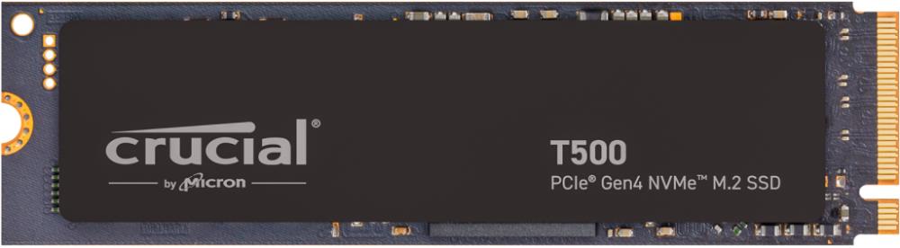 SSD CRUCIAL T500 4TB M 2 PCIe Gen4 NVMe 3D NAND Write speed 6900 MBytes sec Read speed 7000 MBytes sec TBW 2400 TB CT4000T500SSD3