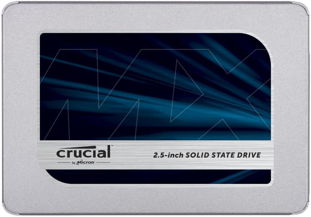 SSD CRUCIAL MX500 500GB SATA 3.0 TLC Write speed 510 MBytes sec Read speed 560 MBytes sec 2,5 