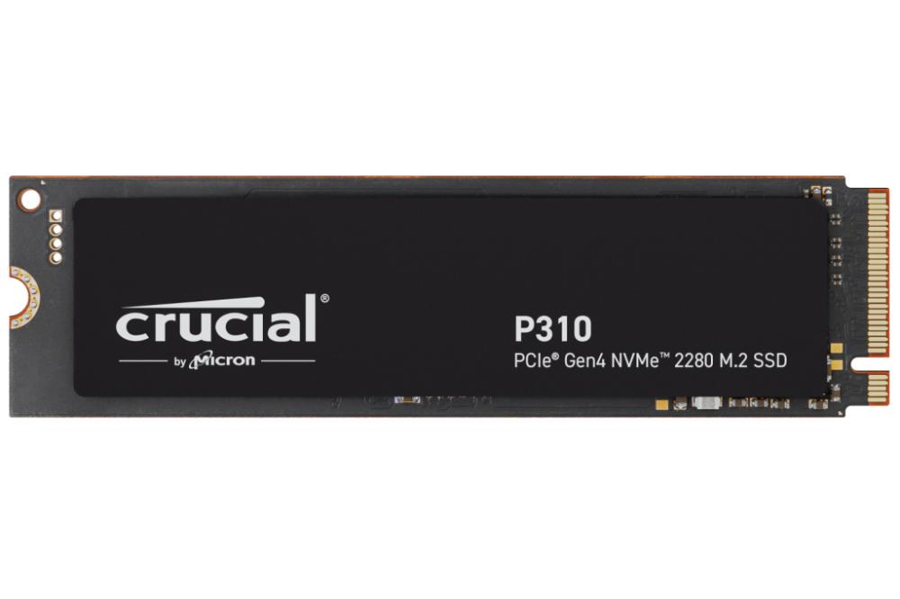 SSD CRUCIAL P310 500GB M 2 NVMe 3D NAND Write speed 3500 MBytes sec Read speed 6600 MBytes sec TBW 110 TB CT500P310SSD8