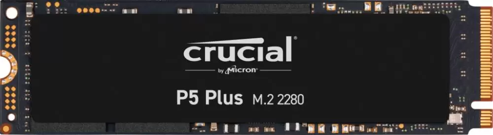 SSD CRUCIAL 500GB M.2 PCIE Write speed 4000 MBytes sec Read speed 6600 MBytes sec TBW 300 TB CT500P5PSSD8