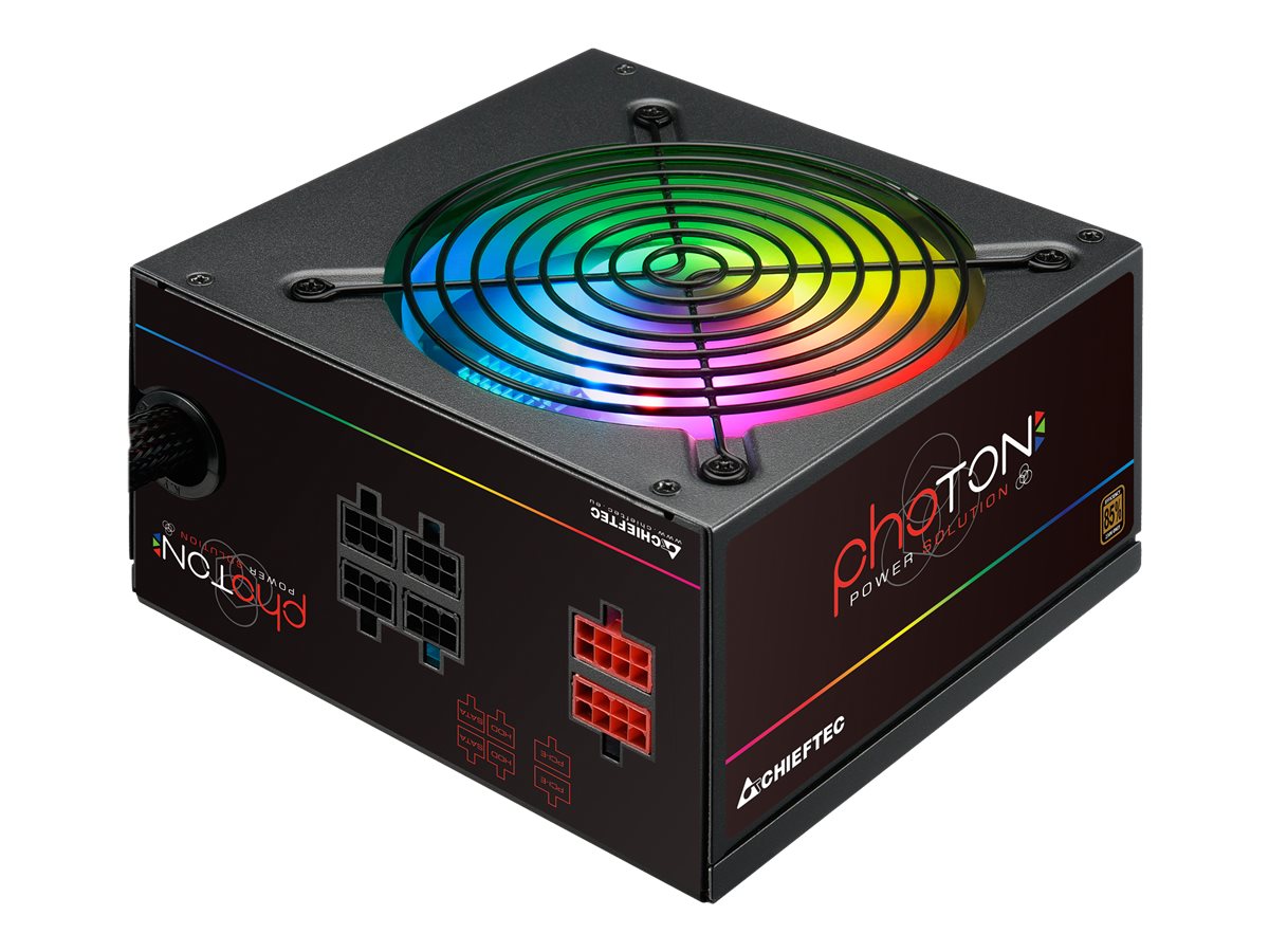 CHIEFTEC Photon RGB 650W ATX 12V 85 proc
