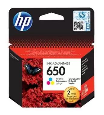 INK CARTRIDGE COLOR NO.650 CZ102AE HP