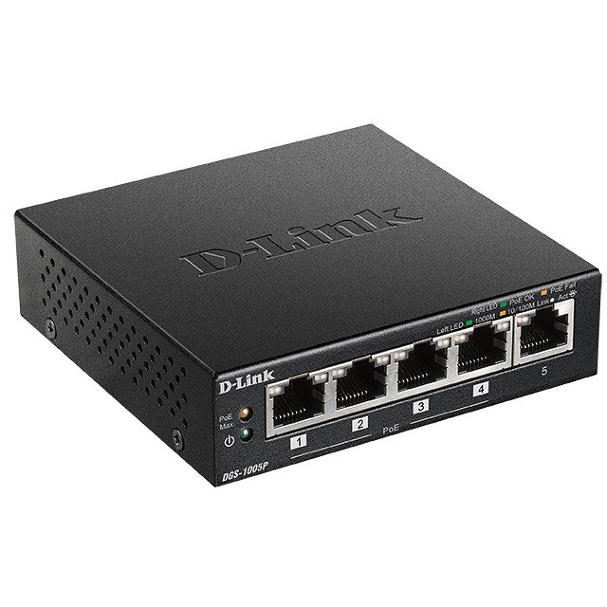 D-LINK 5 Gigabit ports including 4 ports