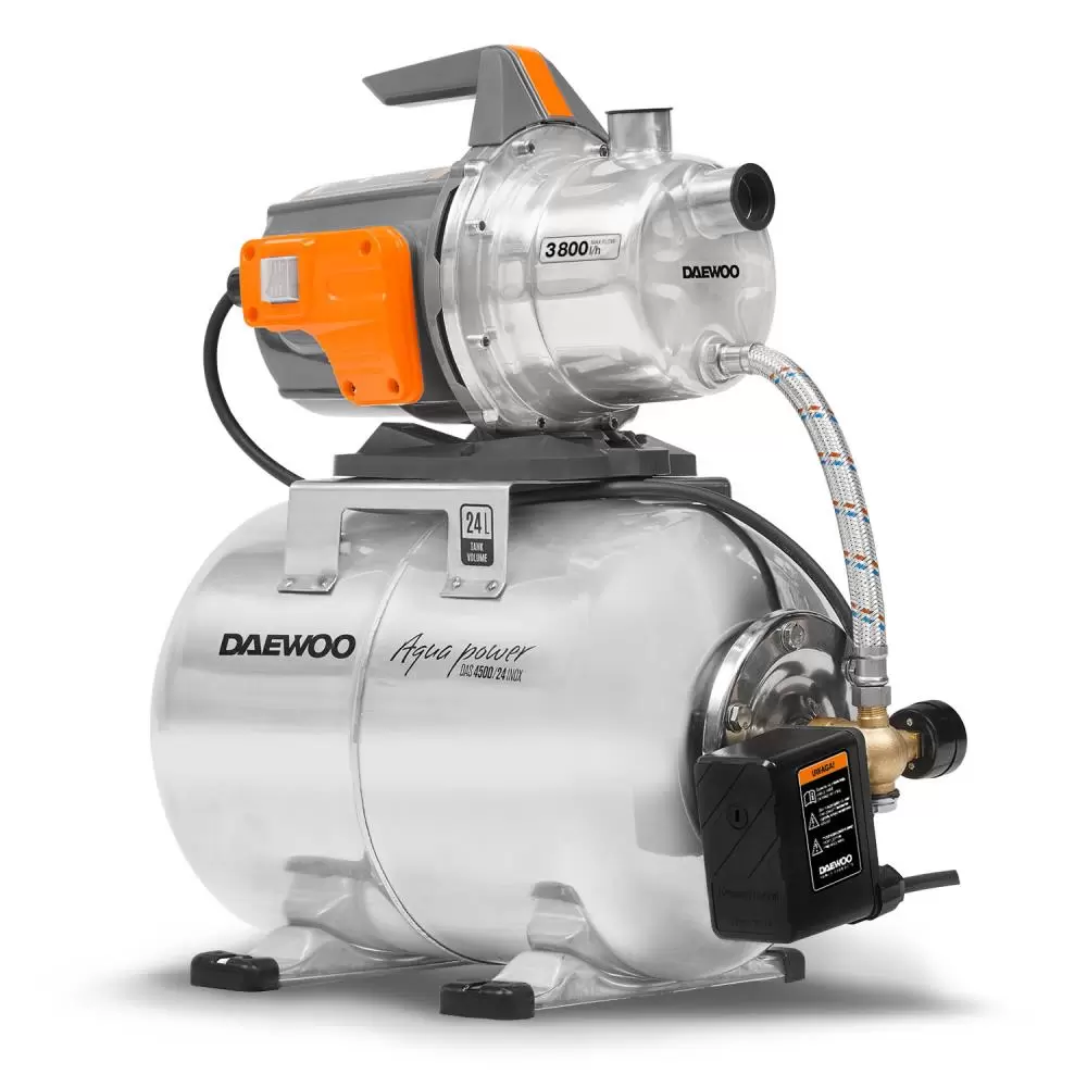 AUTOMATIC DOMESTIC STATION 1200W DAS 4500 24 INOX DAEWOO