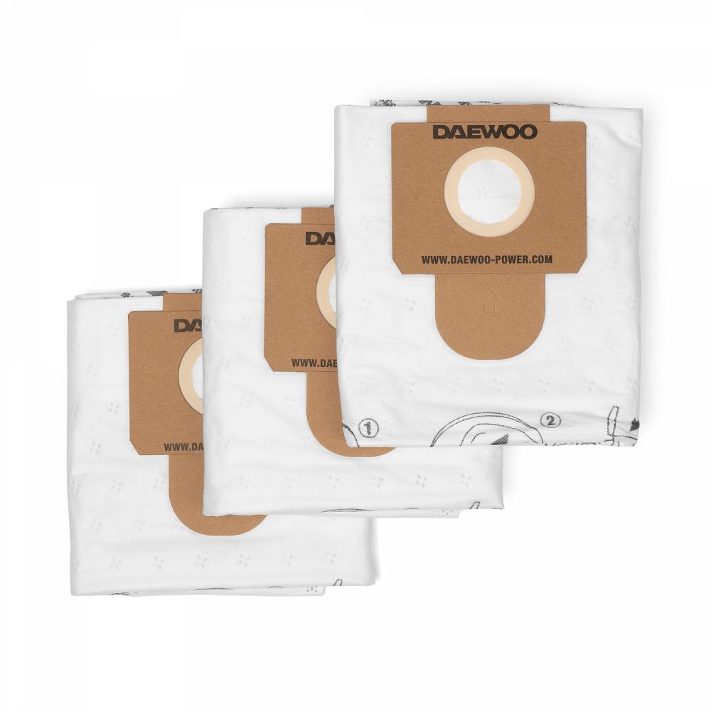 Vacuum Cleaner Accessory DAEWOO Textile Dust Bag 3pcs For DAVC2514S  DAVC2516S  DAVC2500SD  DAVC2014S  DAVC2014 DAVC25TB
