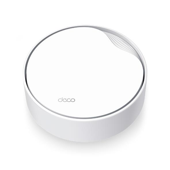 Wireless Router TP-LINK Wireless Router 3000 Mbps Mesh Wi-Fi 6 1x10 100 1000M 1x2 5GbE DHCP DECOX50-POE 1-PACK 