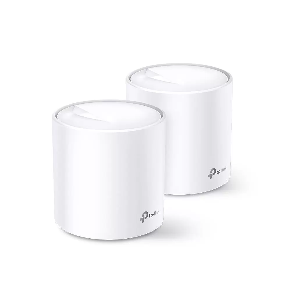 Wireless Router TP-LINK Wireless Router 2-pack 5400 Mbps Mesh IEEE 802 11a IEEE 802 11n IEEE 802 11ac IEEE 802 11ax 2x10 100 1000M DECOX60 2-PACK 
