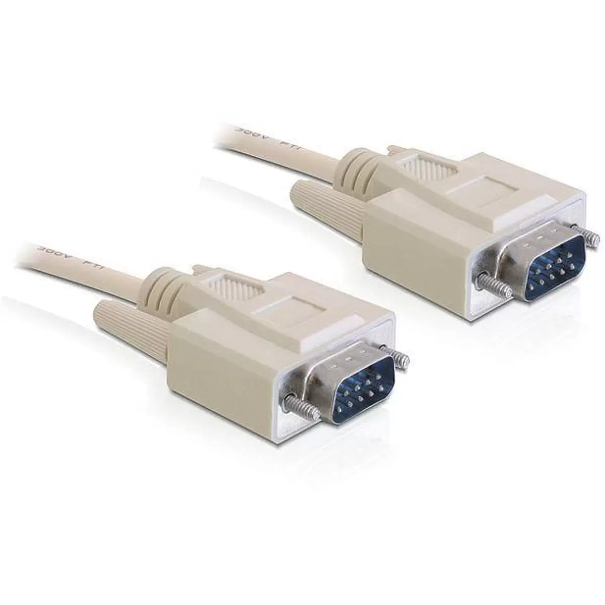DELOCK Cable Serial SUB-D 9 5m St St