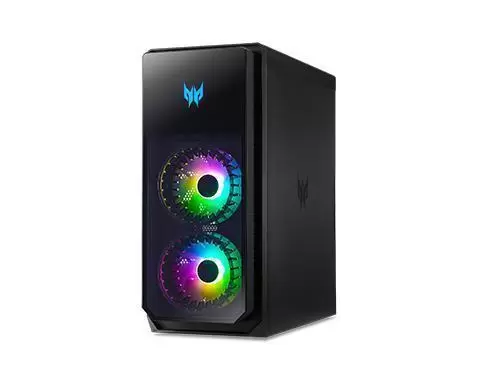 PC ACER Predator PO5-640 Gaming Desktop CPU Core i7 i7-12700 2100 MHz RAM 32GB DDR4 SSD 1TB Graphics card NVIDIA GeForce RTX 3070 8GB ENG Windows 11 Home Colour Black Included Accessories Mouse + Keyboard DG.E2UEX.001