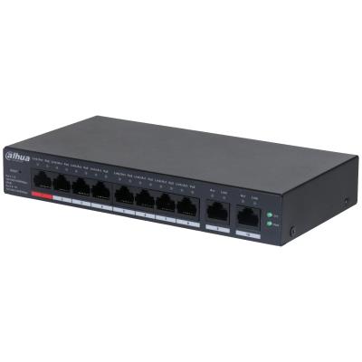 Switch DAHUA CS4010-8GT-110 Type L2 Desktop pedestal 8x10Base-T   100Base-TX   1000Base-T PoE ports 8 DH-CS4010-8GT-110