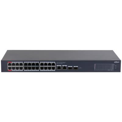 Switch DAHUA CS4228-24GT-375 Type L2 Desktop pedestal Rack 375 Watts DH-CS4228-24GT-375