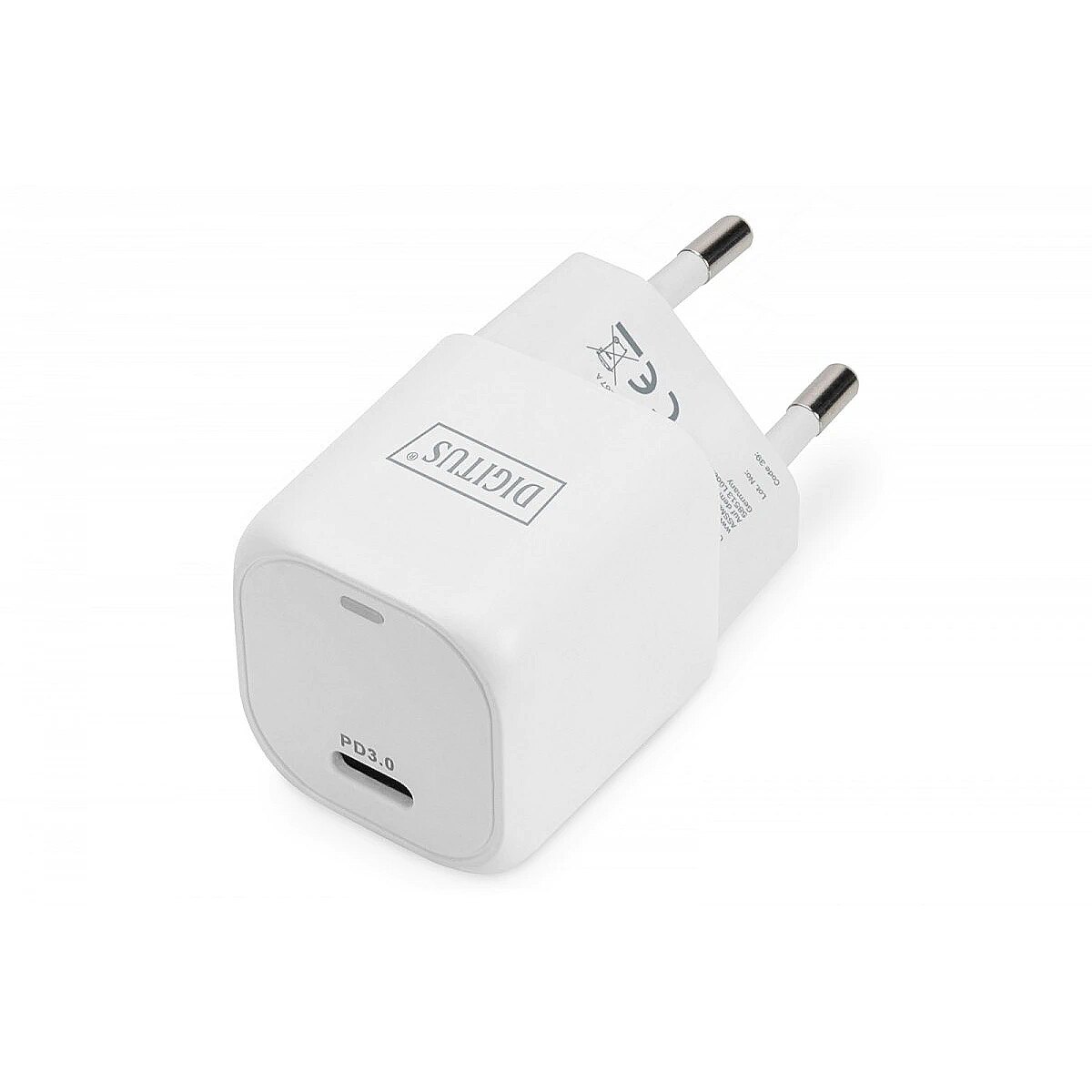 DIGITUS USB-C Mini Charging Adapter 20W