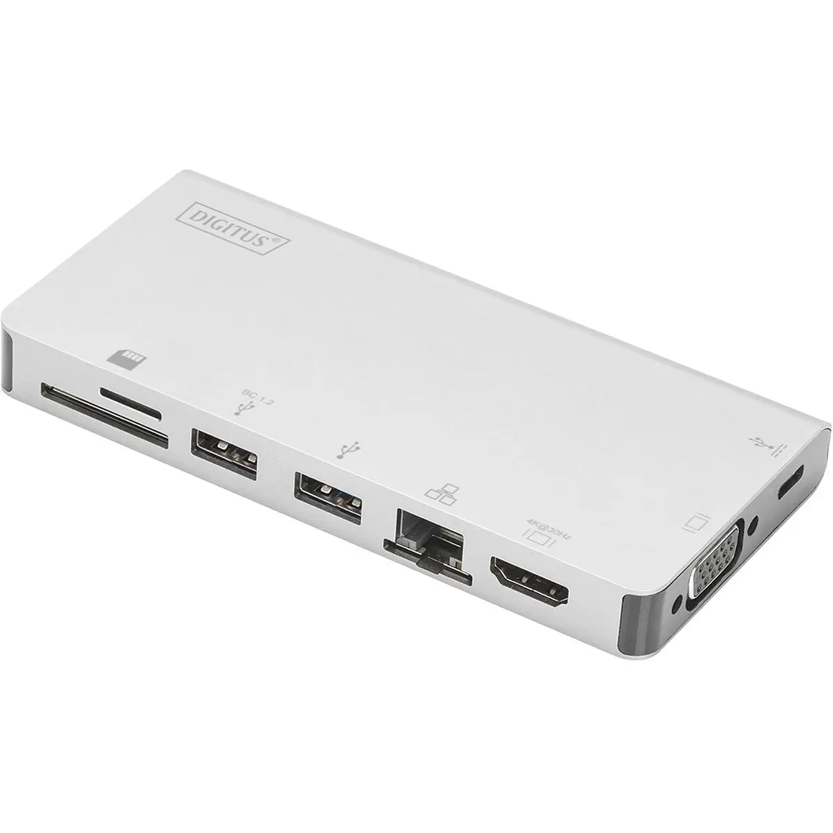 DIGITUS USB Multiport Travel Dock 8-Port