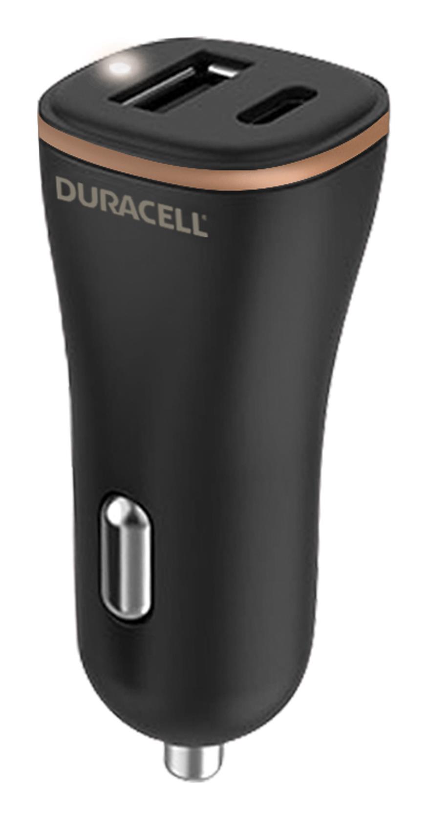 MOBILE CHARGER CAR USB 2P DR6026A DURACELL