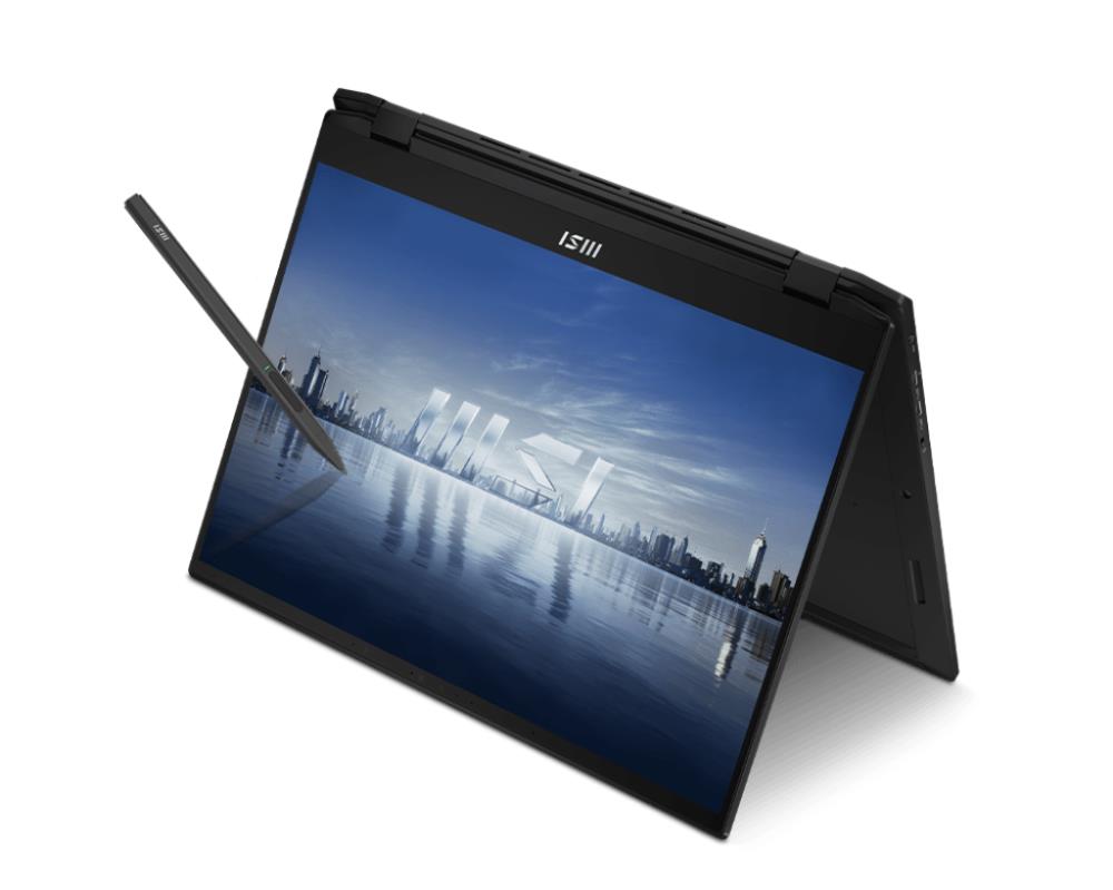 Notebook MSI Summit E16Flip A13VFT CPU i7-1360P 2200 MHz 16   Touchscreen 2560x1600 RAM 32GB DDR5 4800 MHz SSD 2TB NVIDIA GeForce RTX 4060 8GB ENG Card Reader microSD Windows 11 Pro Black 2 1 kg E16FLIPA13VFT-019NL