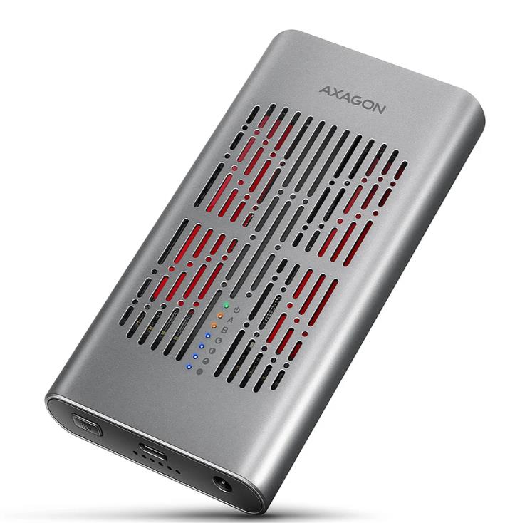 SSD ACC ENCLOSURE M 2 NVME USB-C EEM2-20GD AXAGON