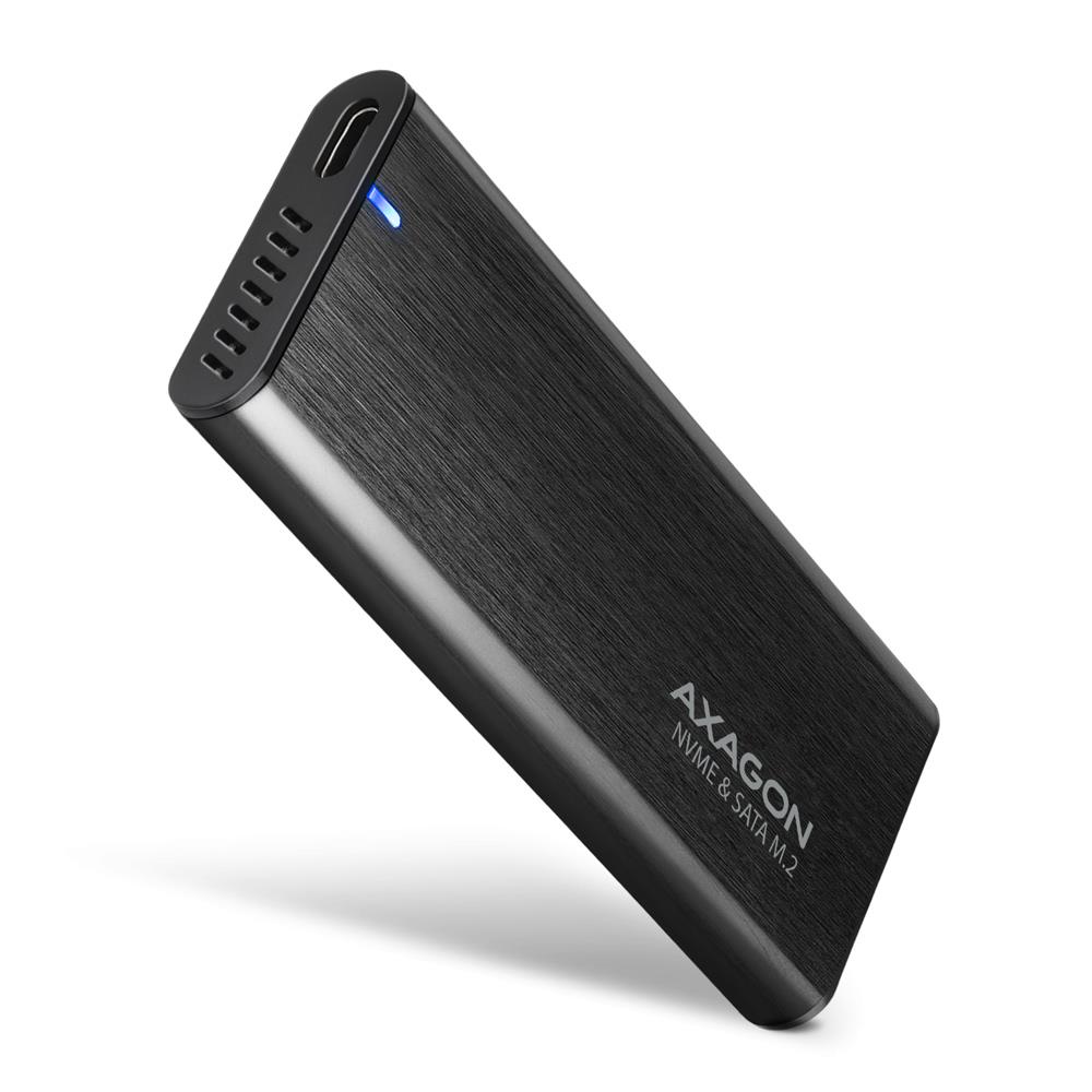 SSD ACC ENCLOSURE M 2 NVME SATA USB-C EEM2-SB2 AXAGON