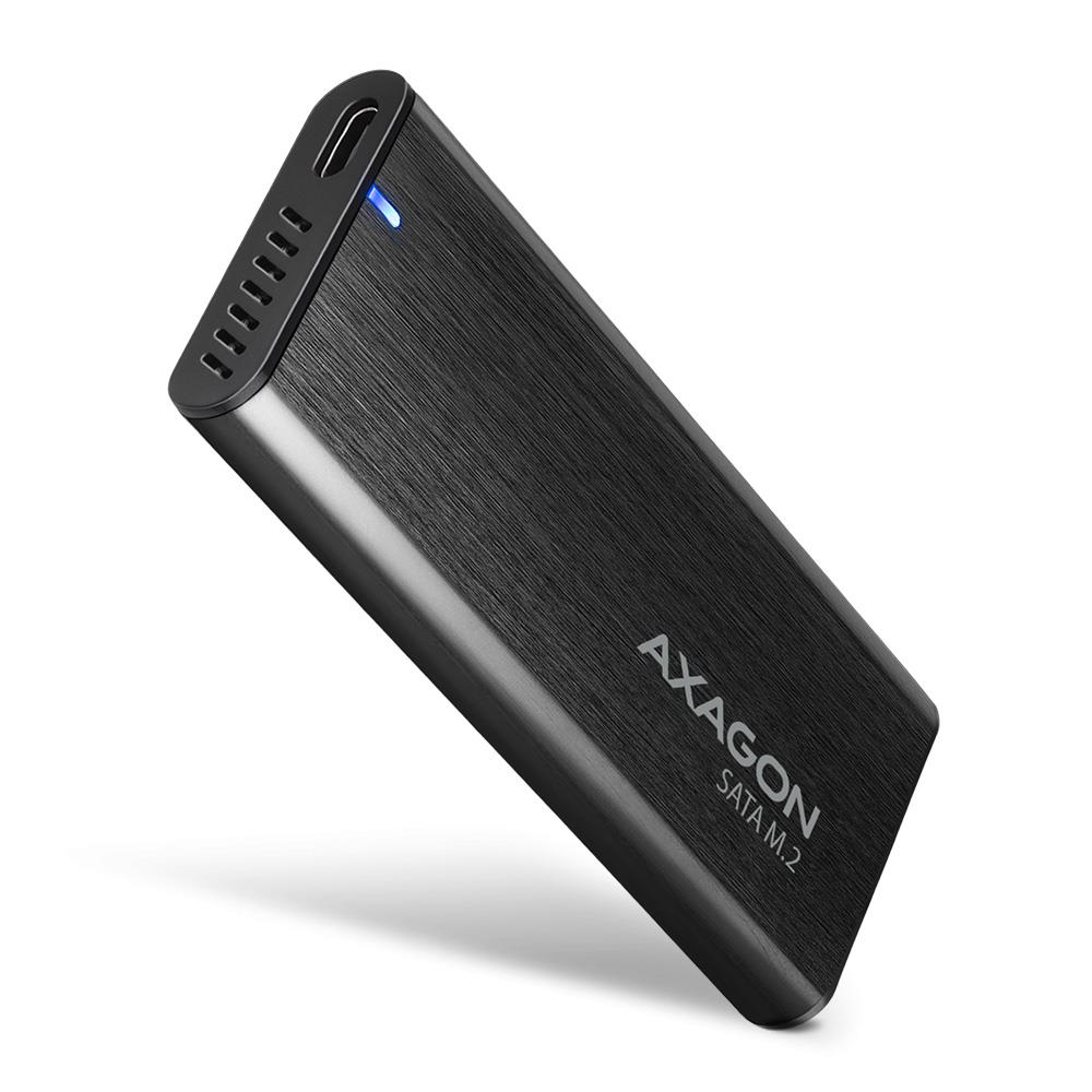 SSD ACC ENCLOSURE M 2 SATA USB-C EEM2-SBC AXAGON
