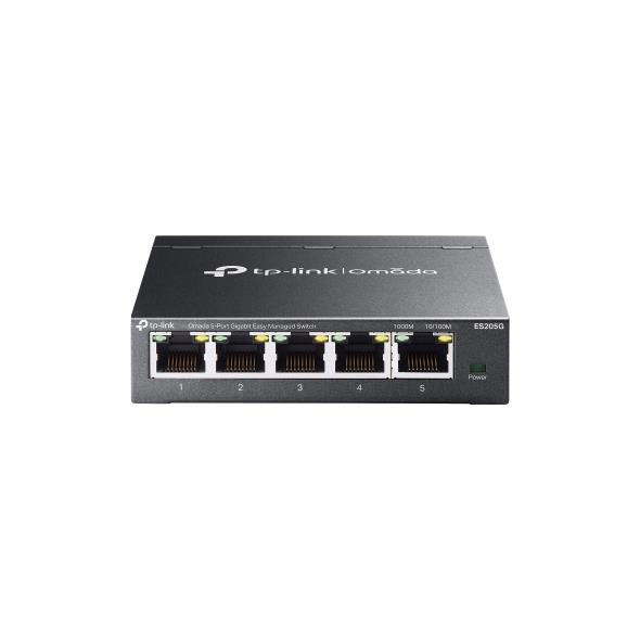 Switch TP-LINK Omada 5-Port Gigabit Easy Managed Switch Switch type Managed 5xRJ-45 ports RJ-45 Ports Type Gigabit Ethernet  10 100 1000  ES205G