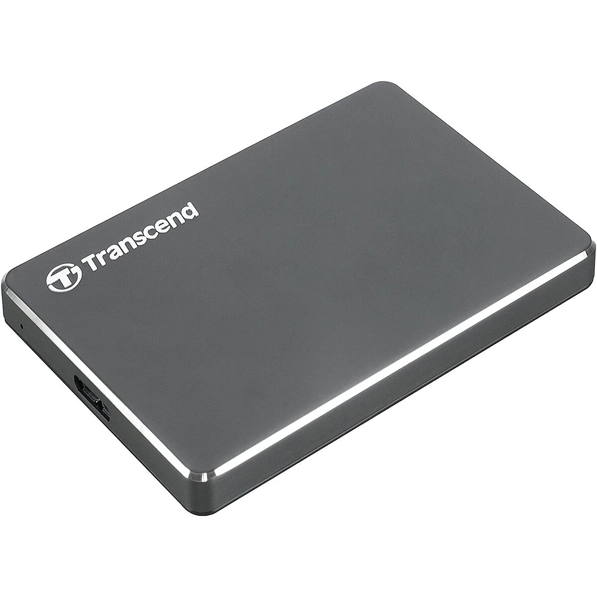 External HDD TRANSCEND StoreJet 2TB USB 3 1 Colour Iron Grey TS2TSJ25C3N