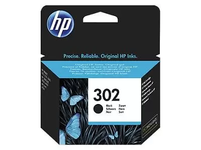 INK CARTRIDGE BLACK NO 302 F6U66AE HP