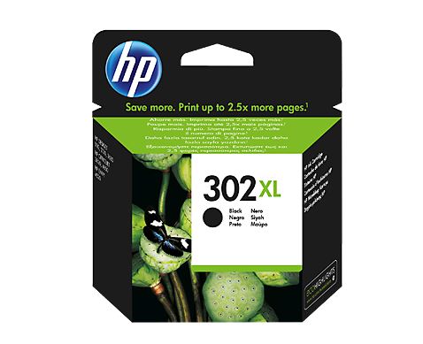 HP 302XL High Yield Black Original Ink C