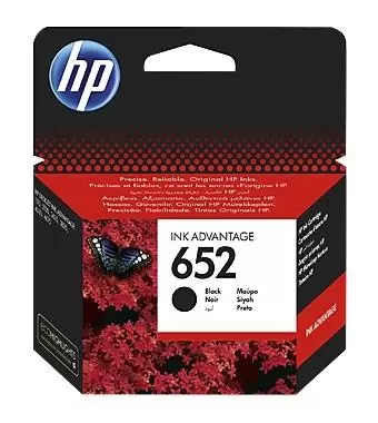 INK CARTRIDGE BLACK NO.652 F6V25AE HP