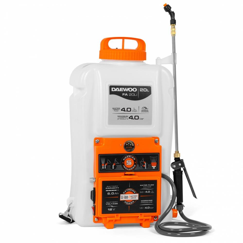 GARDEN SPRAYER BATTERY 12V 20L FA 20 LI DAEWOO