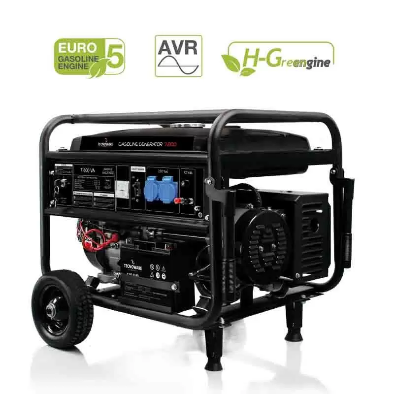 PETROL GENERATOR 7800VA FGE7800E TECNOWARE