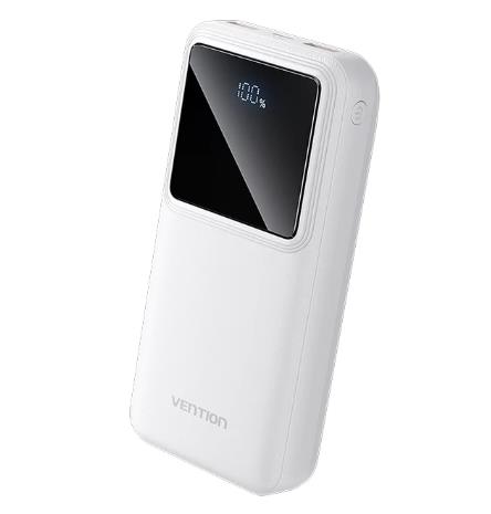 POWER BANK USB 20000MAH 22 5W WHITE FHLW0 VENTION