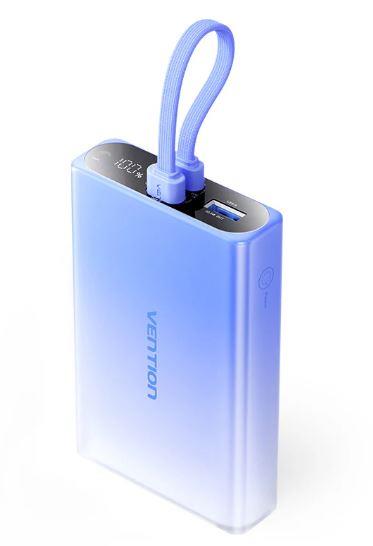POWER BANK USB 10000MAH 22 5W BLUE FHZL0 VENTION